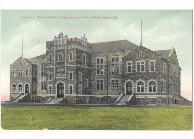 Robinson Gymnasium postcard