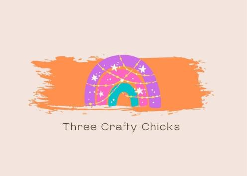 Three Crafty Chicks logo